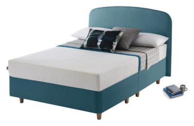 Studio by Silentnight - Curved - Double - Divan - Teal